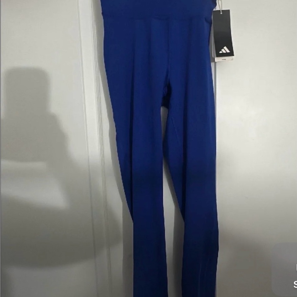 Adidas Vibrant Blue Active Leggings